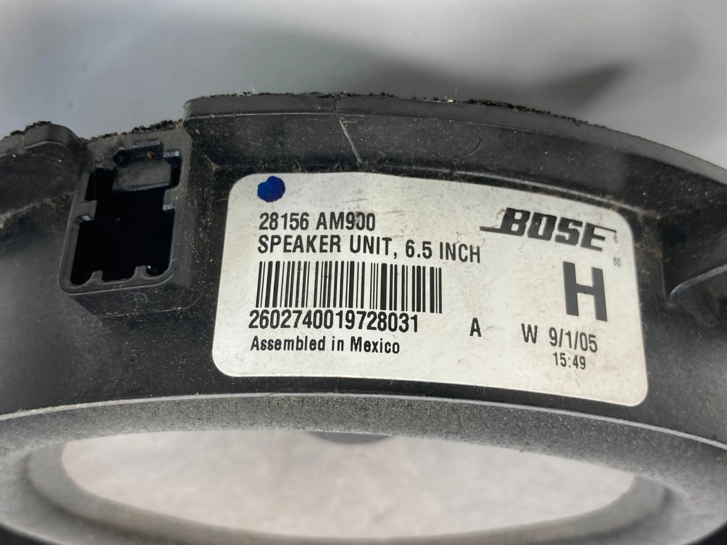 03-07 NISSAN MURANO REAR RIGHT PASSENGER DOOR BOSE AUDIO SPEAKER OEM 28156-AM900