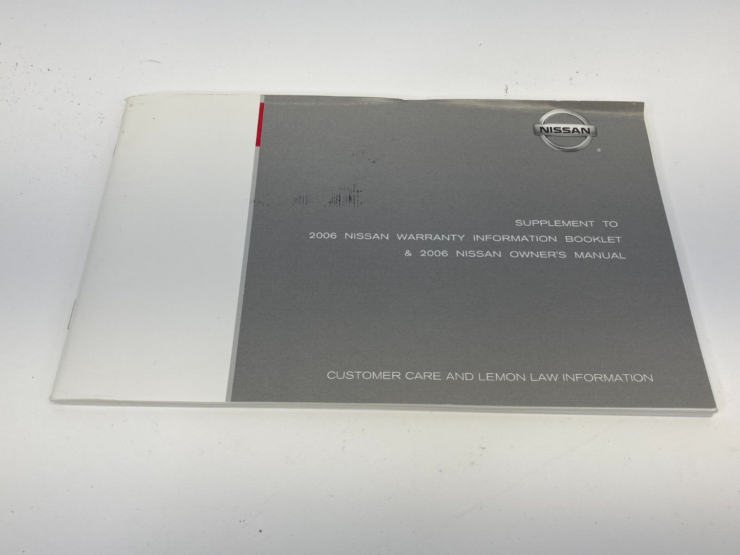 2006 Nissan Xterra SE SUV Owners Manual Guide Infomation Book OEM