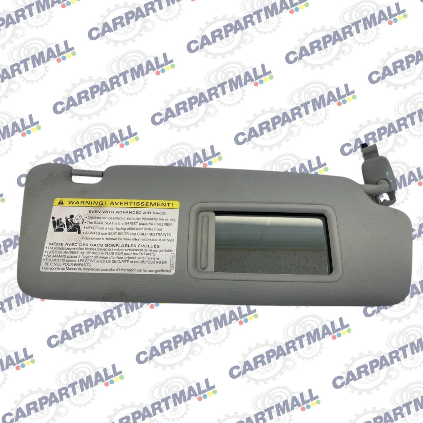 2013-2016 Audi A4 Sedan Right Sun Visor Passenger Sunvisor 8U0-857-552-F