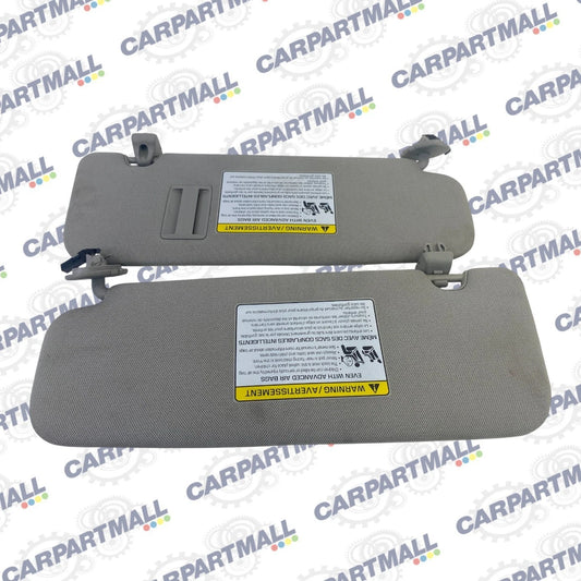 2015-2020 KIA SEDONA ROOF LEFT & RIGHT SUNVISOR PAIR SET OEM