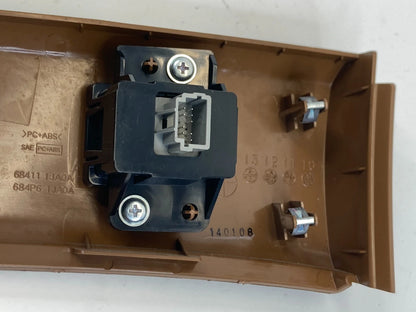 2011-2017 NISSAN QUEST SLIDING DOOR SWITCH W/ PANEL COVER TRIM 68411-1JA0A OEM