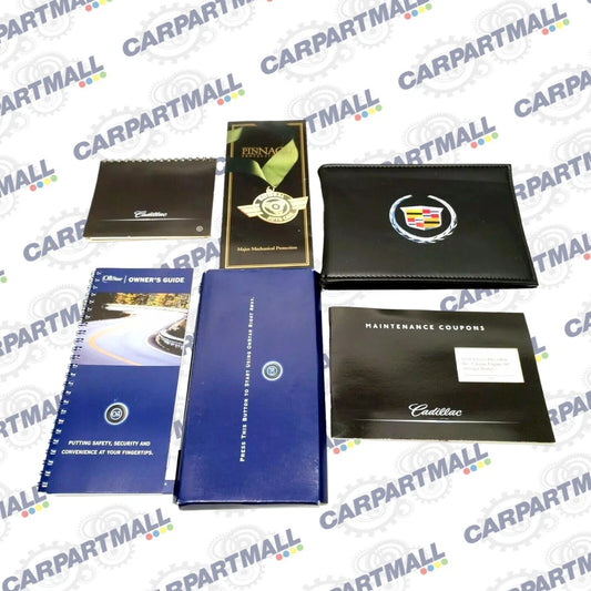 2001 01 CADILLAC SEVILLE OWNERS MANUAL BOOKS SET ONSTAR GUIDE & SUPPLEMENTS OEM