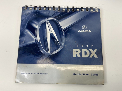 2007 Acura RDX Owner's Manual Guide Warranties Handbook Set W/ Case OEM