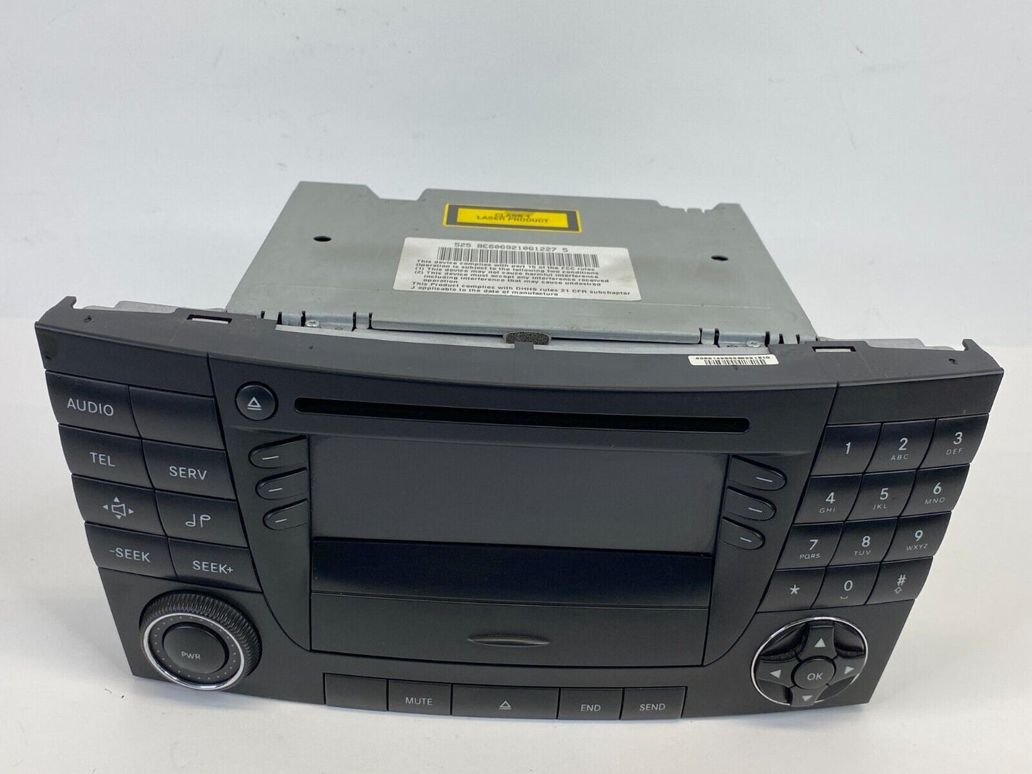 2003 Mercedes-Benz E500 Sterio AM/FM Radio CD Cassete Player 2118271242 OEM