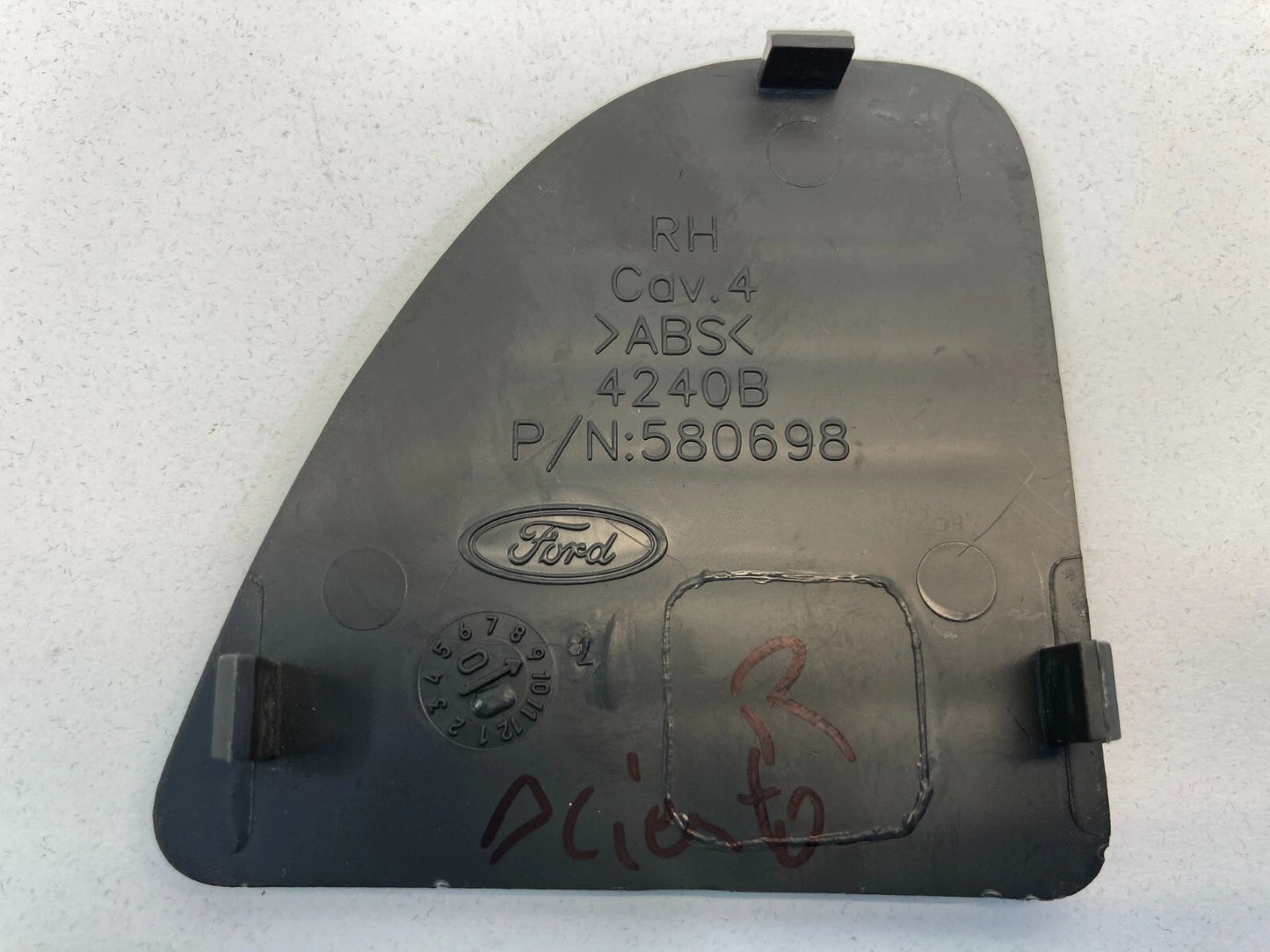 2004-2008 FORD F-150 FRONT PASSENGER HEADREST INNER BEZEL TRIM COVER OEM 580698