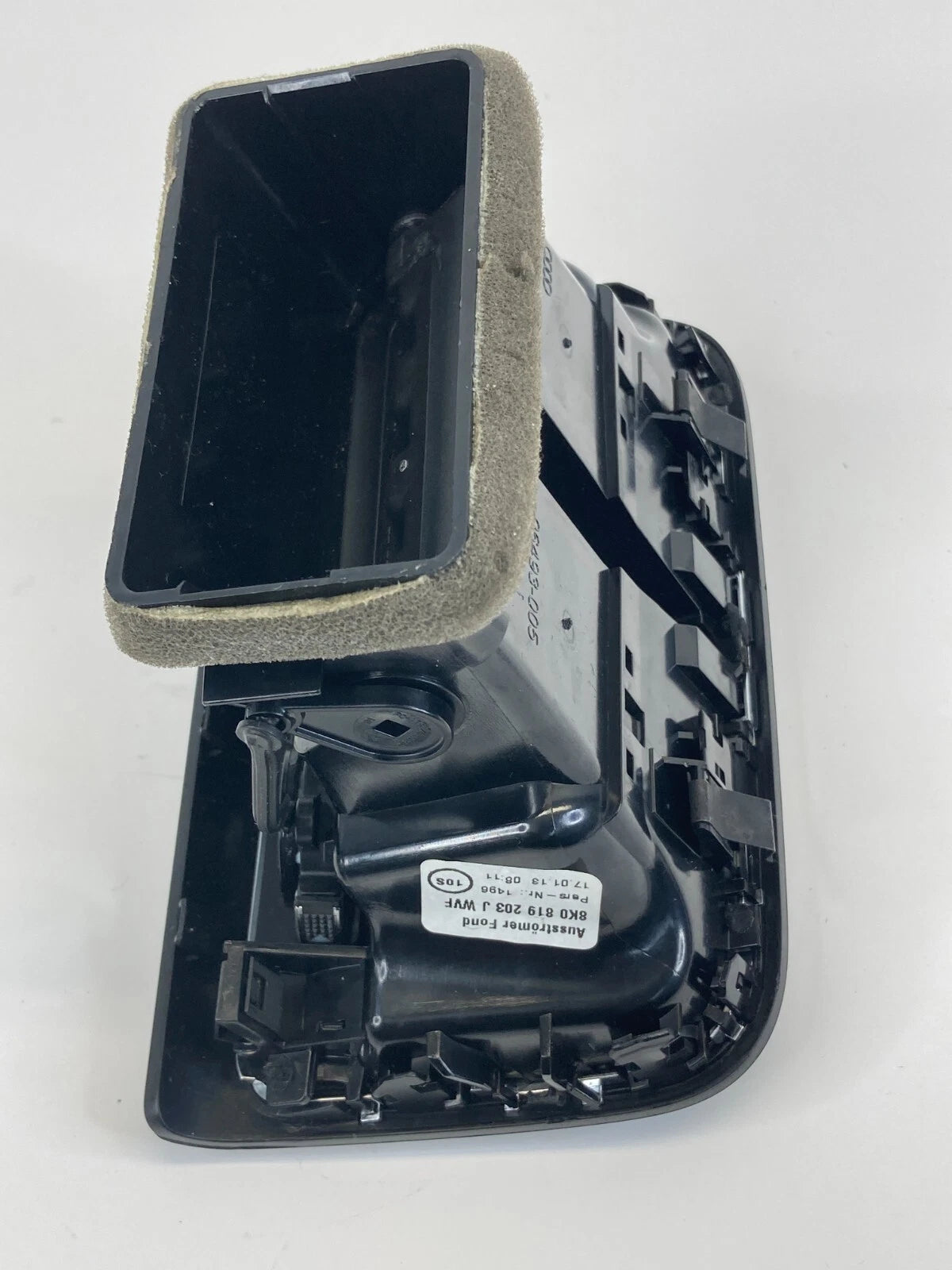 2013-2016 AUDI A4 REAR CENTER CONSOLE A/C HEATER DUAL AIR VENT DUCT OUTLET OEM