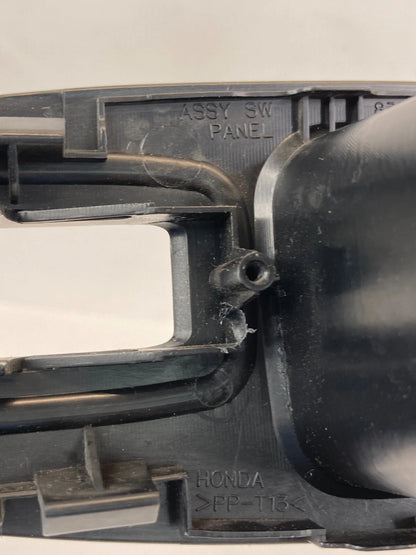 03 04 05 HONDA PILOT FRONT RIGHT SIDE DOOR WINDOW SWITCH COVER BEZEL TRIM OEM