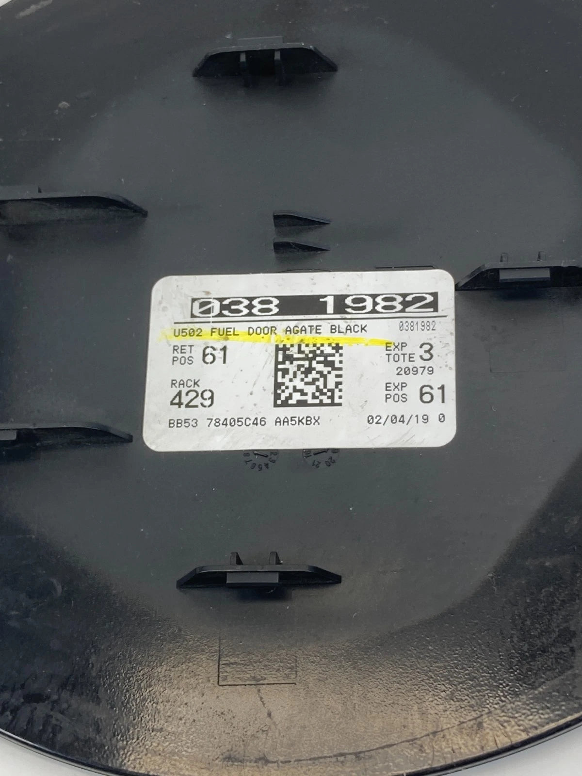 13-19 FORD EXPLORER INTERCEPTOR UTILITY FUEL FILLER GAS TANK DOOR BB5378405C46AA