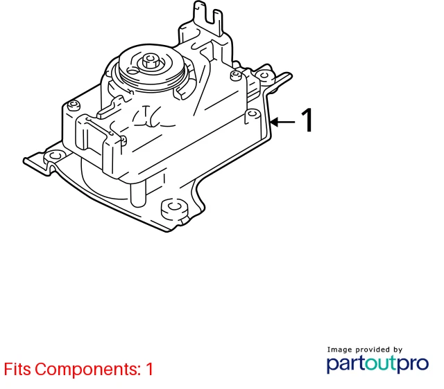 2003 2004 CHEVROLET TRACKER CRUISE CONTROL SERVO ACTUATOR 30028102 OEM