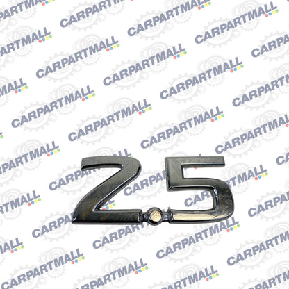 2007-2012 NISSAN ALTIMA SEDAN REAR DECK LID "2.5" NAMEPLATE EMBLEM BADGE LOGO