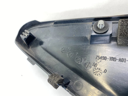 2012 12 HONDA CIVIC HYBRID FRONT EXTERIOR OUTER PILLAR RIGHT CORNER COVER TRIM