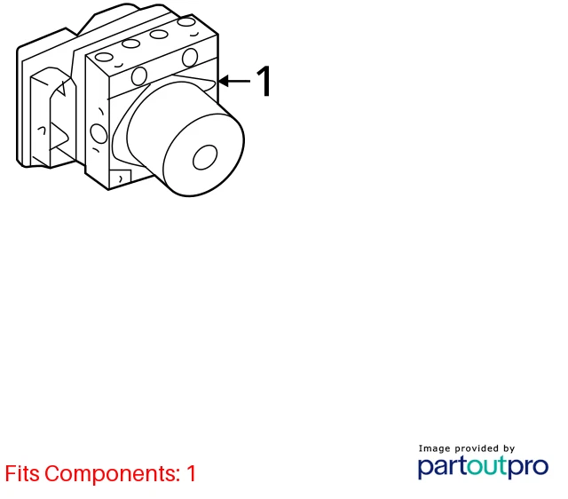 2014 2015 KIA SOUL ABS ANTI-LOCK BRAKE PUMP MODULATOR OEM FACTORY 58920-B2506