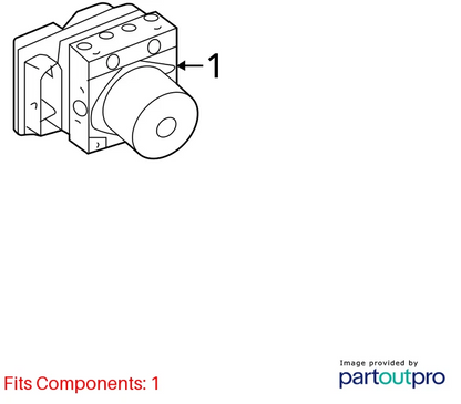 2014 2015 KIA SOUL ABS ANTI-LOCK BRAKE PUMP MODULATOR OEM FACTORY 58920-B2506