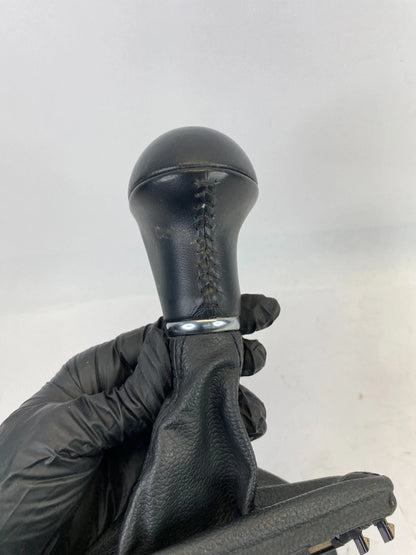 2014 2015 KIA SORENTO 3.3L AT SHIFT KNOB HANDLE AND GAITER BLACK LEATHER OEM