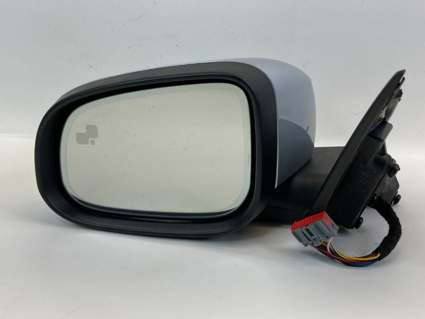 2009 09 Jaguar XF Left Driver Side View Power Mirror w Turn Signal 3303-051 OEM