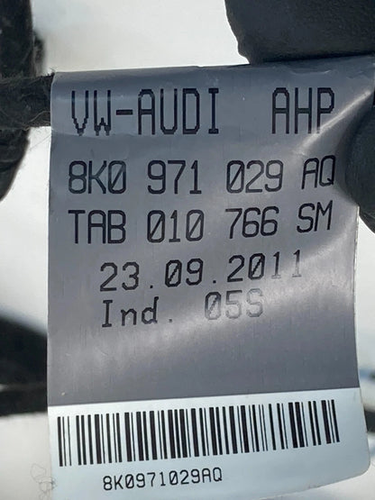 2013 13 AUDI A4 SEDAN FRONT LEFT DOOR WIRE WIRING HARNESS 8K0-971-029-A OEM