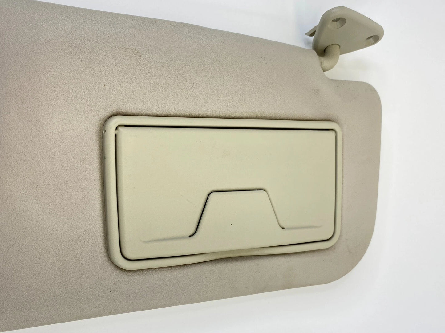 2008-2013 MITSUBISHI LANCER RIGHT PASSENGER SIDE SUNVISOR SUN VISOR SHADE RH TAN