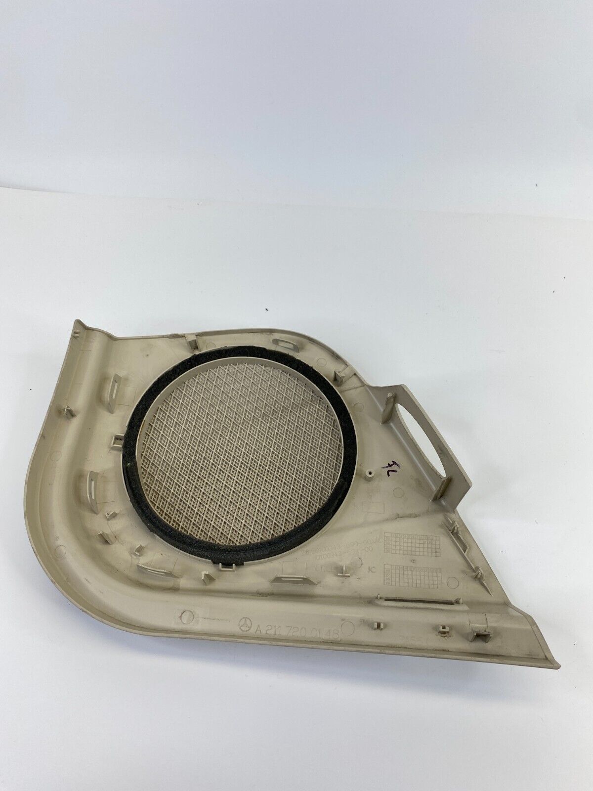 03-06 Mercedes Benz E500 Front Left Side Door Speaker Grille Cover A2117200148