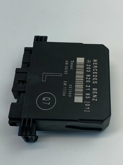 2006 2007 MERCEDES-BENZ C280 REAR LEFT DOOR MULTIPLEX CONTROL MODULE 2038202185