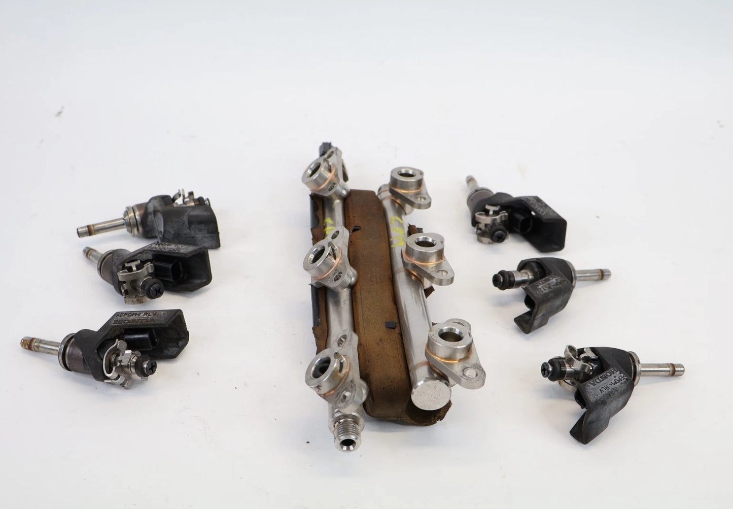 2016-2020 HONDA PILOT 3.5L V6 FUEL INJECTOR RAIL W/ SET OF 6 INJECTORS OEM