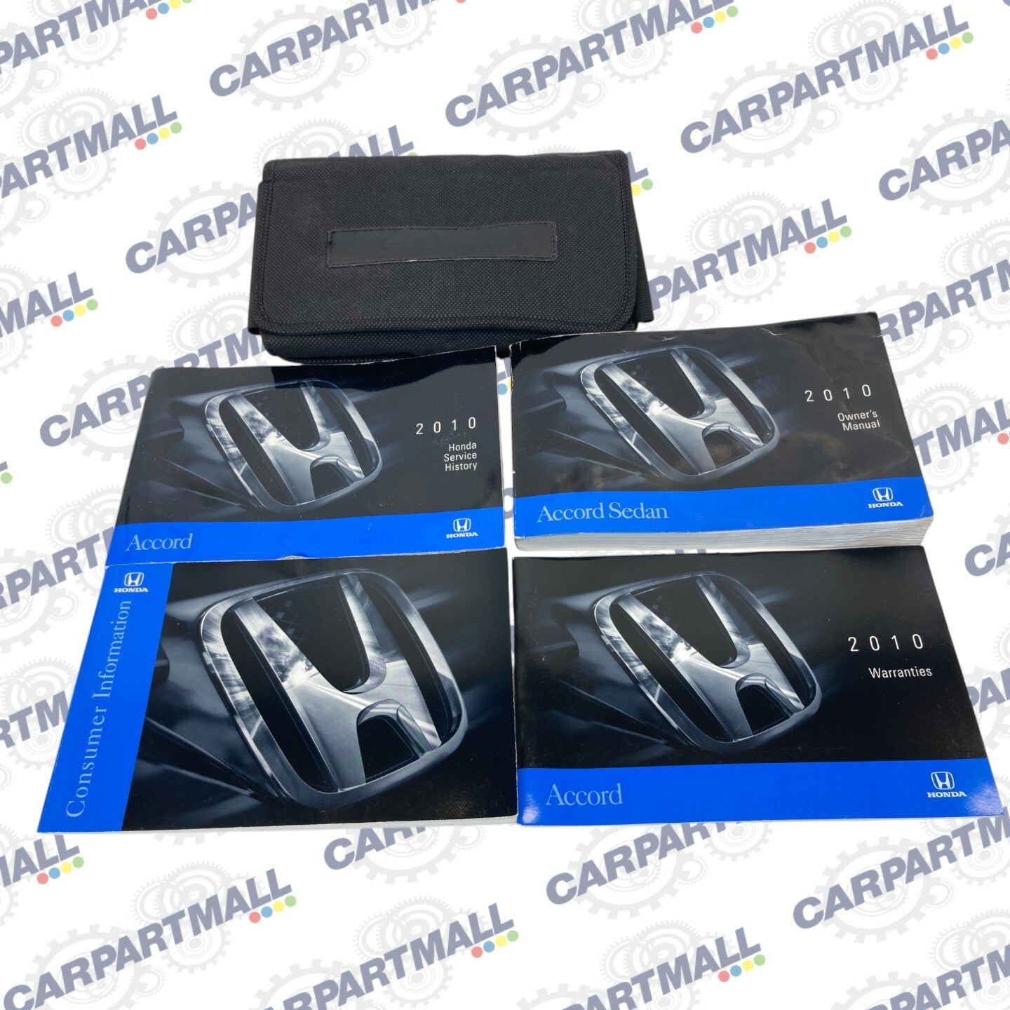 2010 Honda Accord Sedan Owners Manual Warranty Information Guide w/ Case OEM