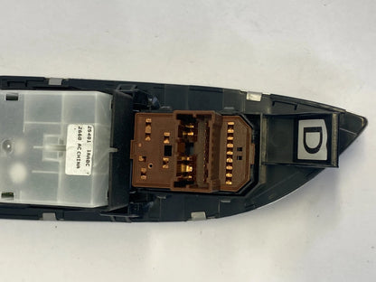 2009-2014 NISSAN MURANO DRIVER LEFT MASTER & LOCK SWITCH W/ BEZEL 809611AA6A OEM