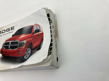 2004 04 DODGE DURANGO OWNER'S MANUAL HANDBOOK GUIDE OEM