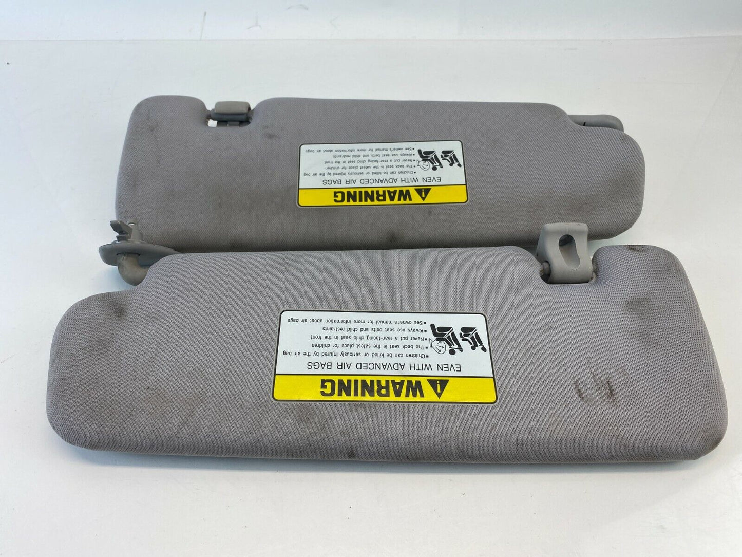 2011-2014 Hyundai Sonata Left & Right Sunvisor Sun Visor Shade Pair Set OEM