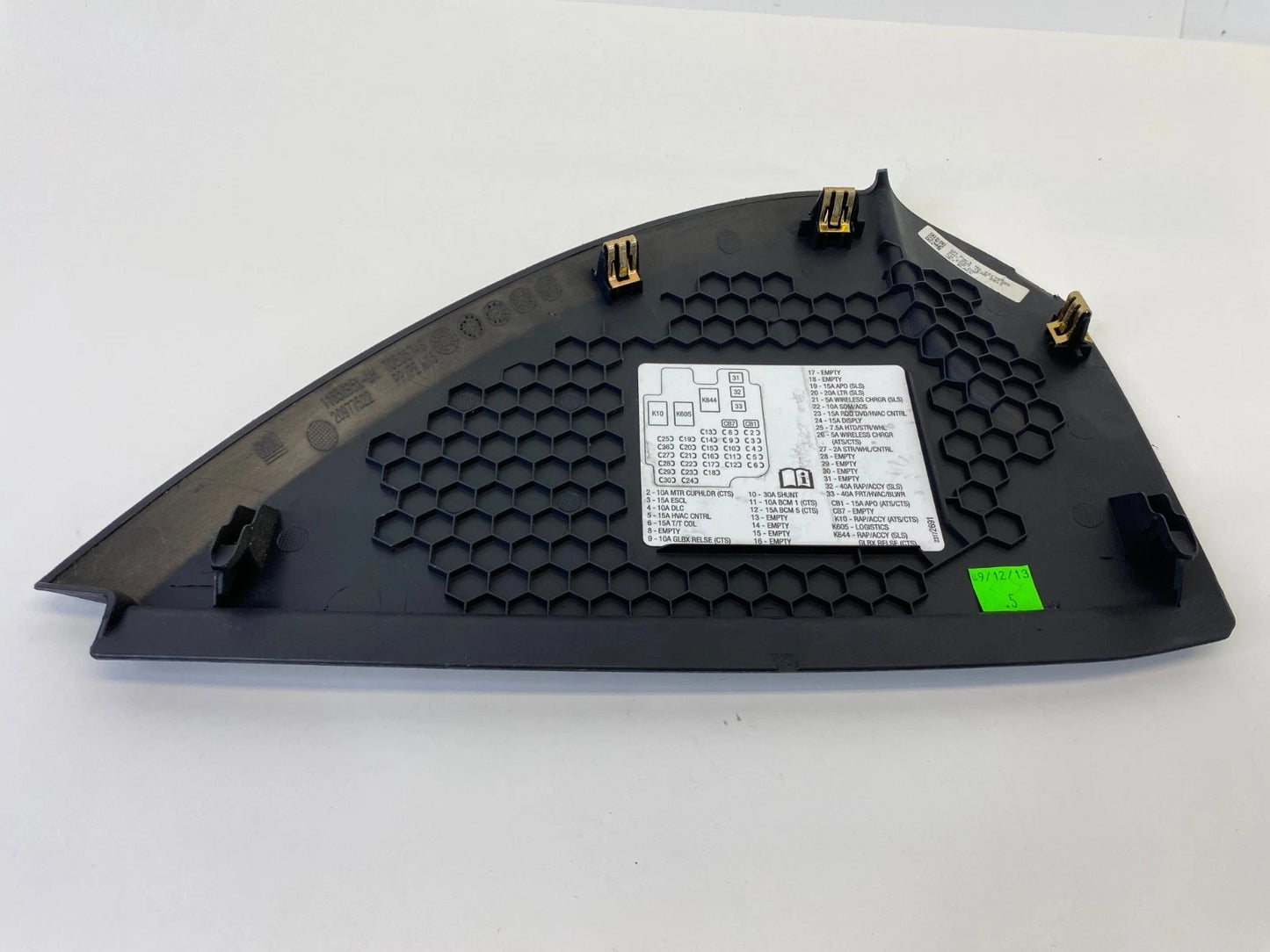 2014 2015 CADILLAC ATS DASH LEFT SIDE END CAP TRIM COVER PANEL 23175589 OEM