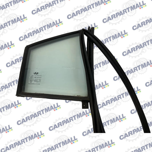 06-11 HYUNDAI ACCENT SEDAN REAR RIGHT SIDE DOOR WINDOW FIXED VENT QUARTER GLASS