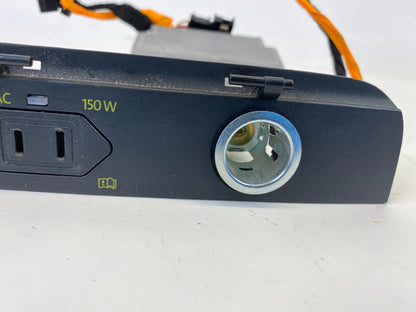 2011-2017 VW TOUAREG 115V AC POWER INVERTER MODULE WITH HARNESS PANEL OEM