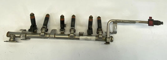 2005-2008 MERCURY MARINER 3.0L V6 ENGINE FUEL INJECTION RAIL W/ INJECTOR SET 6