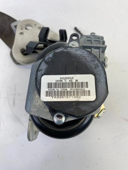07-09 DODGE CALIBER FRONT RIGHT PASSENGER SIDE SEAT BELT RETRACTOR 603716400C