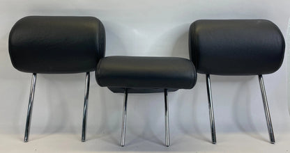 2007-2011 LEXUS GS350 REAR SEAT HEADREST SET OF 3 LEFT RIGHT CENTER OEM