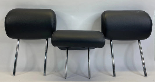 2007-2011 LEXUS GS350 REAR SEAT HEADREST SET OF 3 LEFT RIGHT CENTER OEM