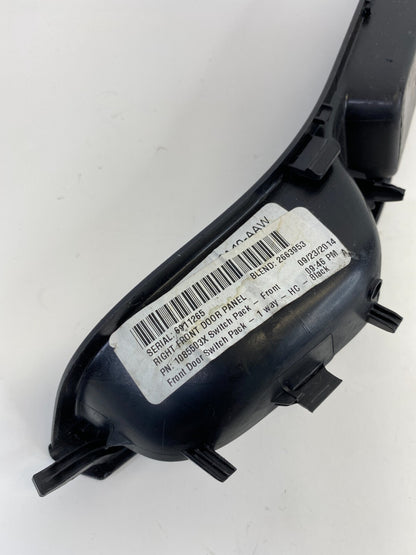 2012-2018 Ford Focus Front Right Passenger Window Switch w/ Trim 1085503X