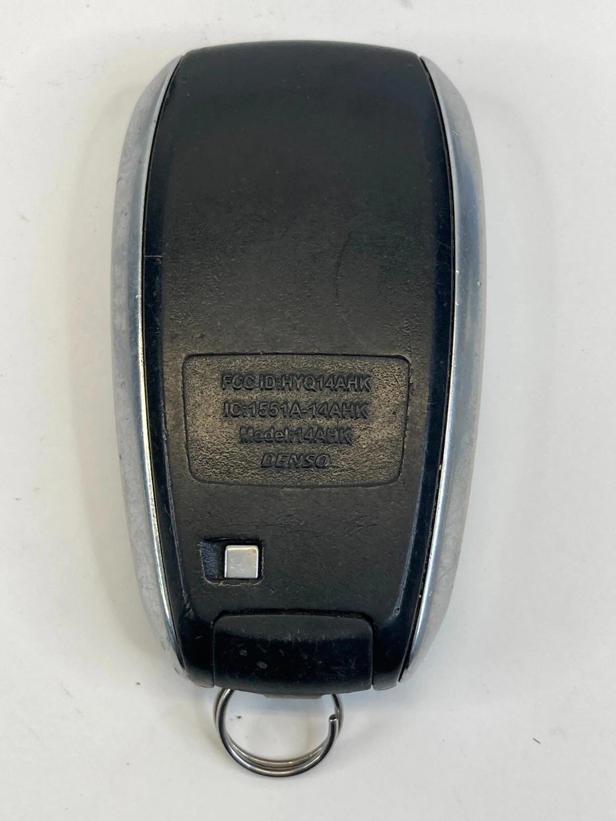 17-23 SUBARU IMPREZA ENGINE START STOP IGNITION SWITCH BUTTON BEZEL W/ KEY OEM