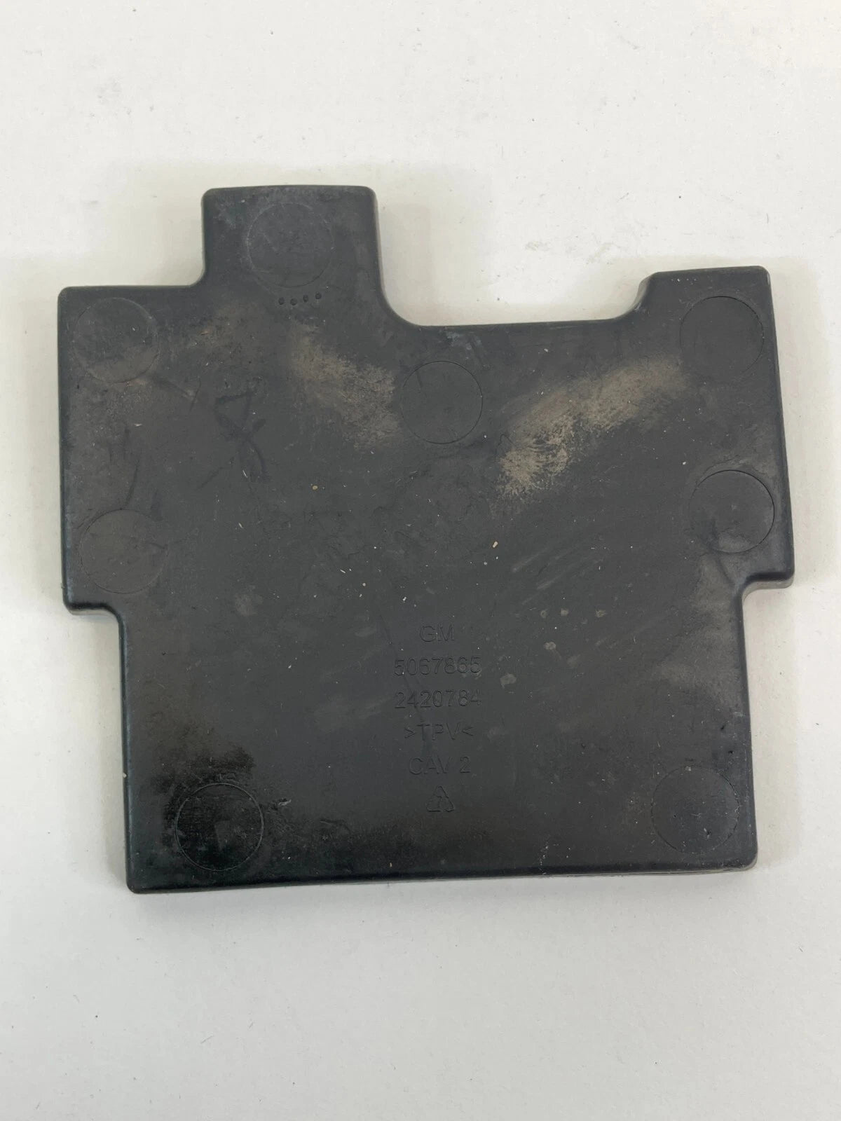 2014 2015 CHEVROLET MALIBU CENTER CONSOLE RUBBER MAT INSERT 2420784 OEM