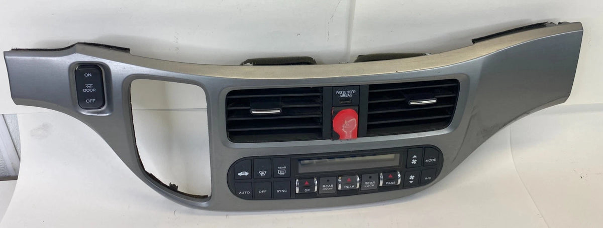 2005-2010 HONDA ODYSSEY CLIMATE CONTROL PANEL A/C HEATER VENT BEZEL 77250SHJA220