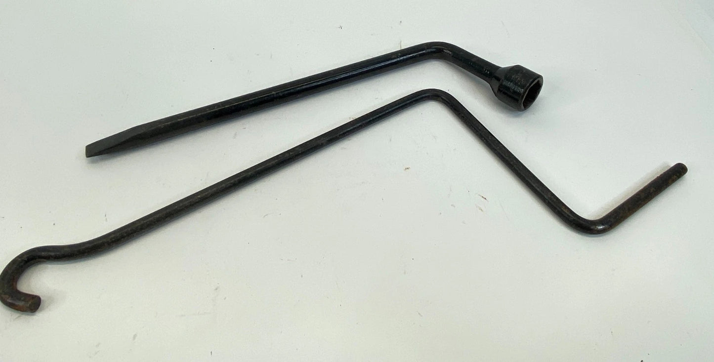 2014-2019 TOYOTA COROLLA SPARE TIRE JACK LUG WRENCH & HANDLE TOOL KIT SET OEM