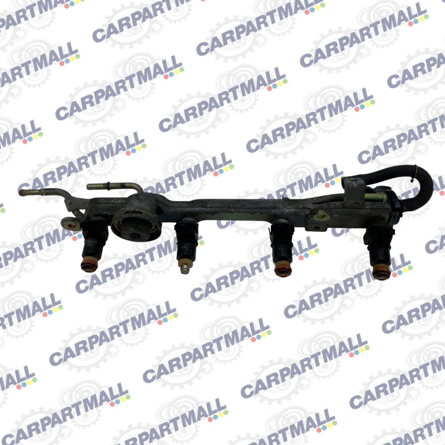 2001-2005 Honda Civic 1.7L Engine Fuel Injection Set Fuel Rail w Injectors Coil