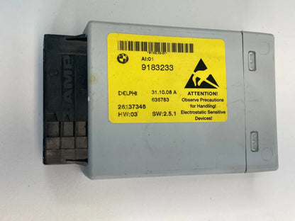 2009 2010 BMW 535I XDRIVE CENTER CONSOLE SWITCH CONTROL MODULE UNIT 9183233 OEM