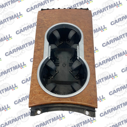 2007-2011 MERCEDES-BENZ ML350 FRONT CENTER CONSOLE CUP HOLDER WOOD A1646801714