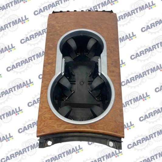 2007-2011 MERCEDES-BENZ ML350 FRONT CENTER CONSOLE CUP HOLDER WOOD A1646801714