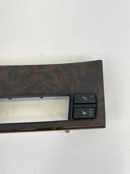 08-10 BMW 528i 550i 08 535XI CENTER DASH CONSOLE TRIM PARKING HEATED SEAT SWITCH