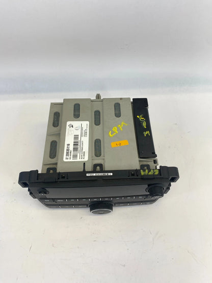 2009-2012 CHEVROLET TRAVERSE AM/FM RADIO RECEIVER CD DISC PLAYER STEREO 20935116