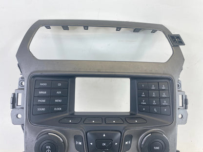 2013 FORD EXPLORER DASH CD RADIO & CLIMATE CONTROL FACEPLATE PANEL TRIM BEZEL