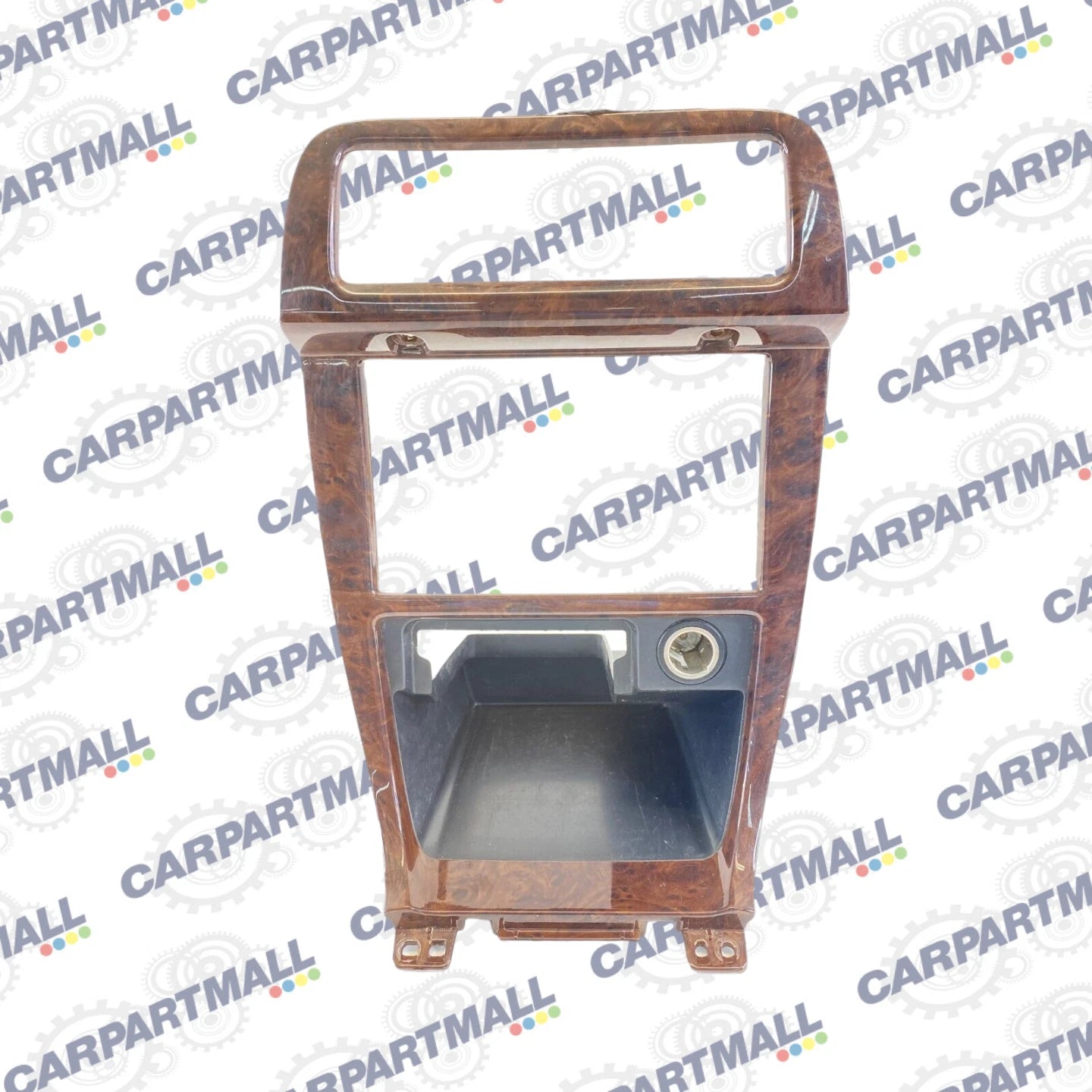 1998-2001 NISSAN ALTIMA CENTER DASH RADIO CLIMATE BEZEL TRIM PANEL W/ POCKET