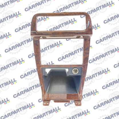 1998-2001 NISSAN ALTIMA CENTER DASH RADIO CLIMATE BEZEL TRIM PANEL W/ POCKET