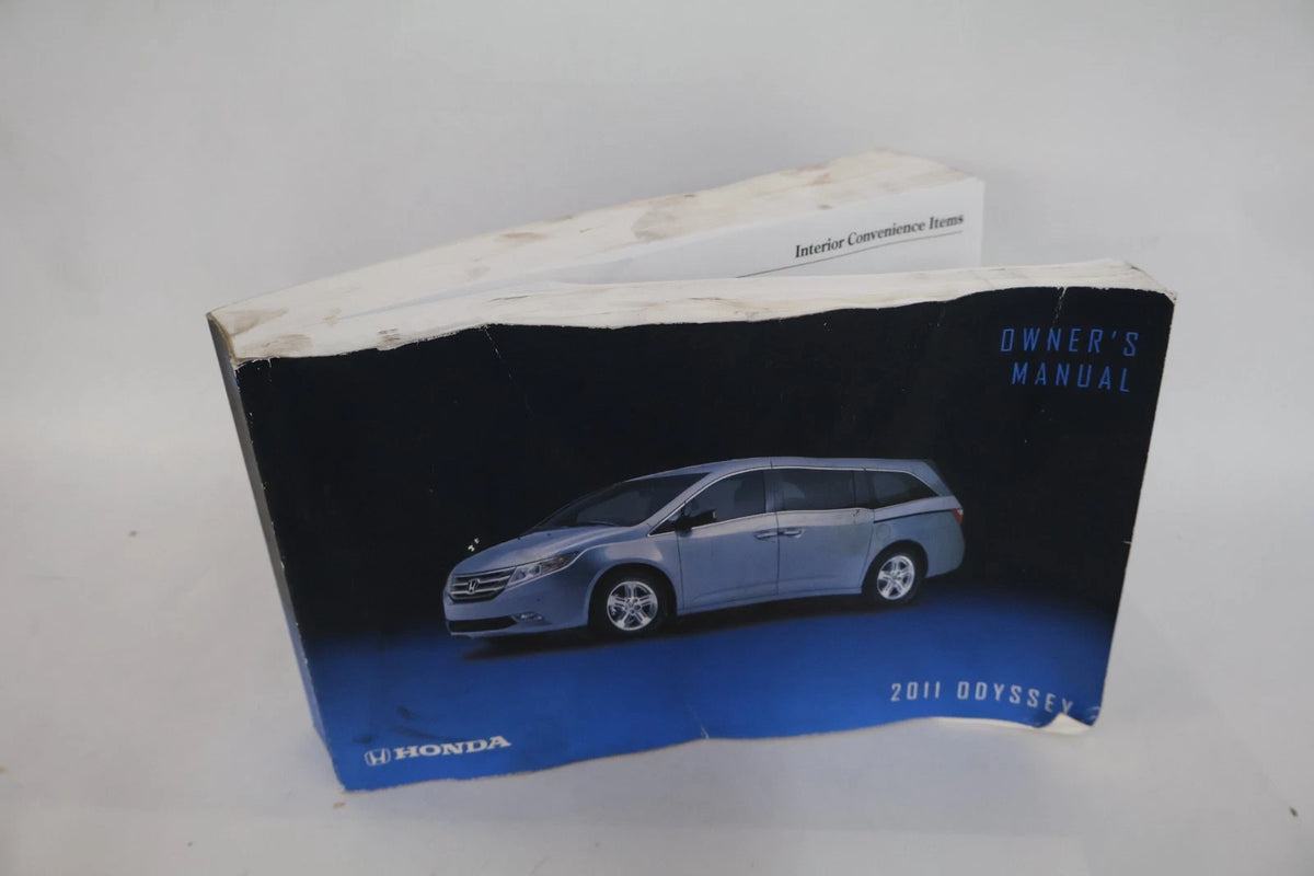 2011 HONDA ODYSSEY OWNER’S MANUAL SET W/ CASE QUICK GUIDE WARRANTY BOOKS OEM